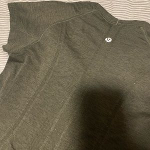 Lululemon workout shirt olive